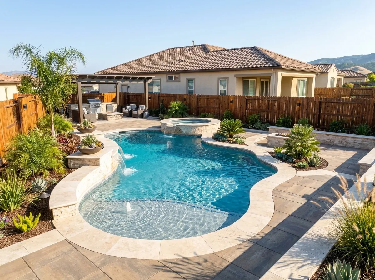 Custom Pool Design & New Construction, after