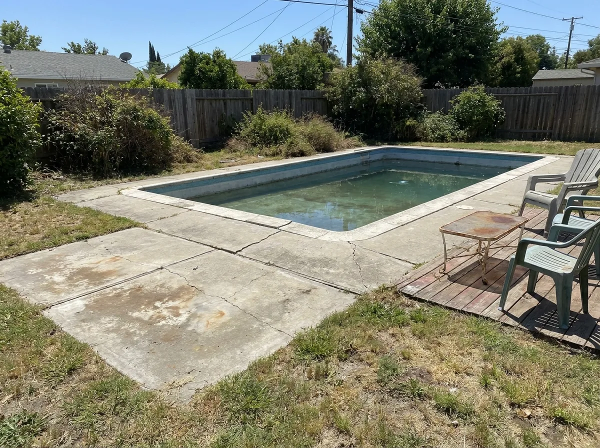 Outdoor Living & Hardscape, before