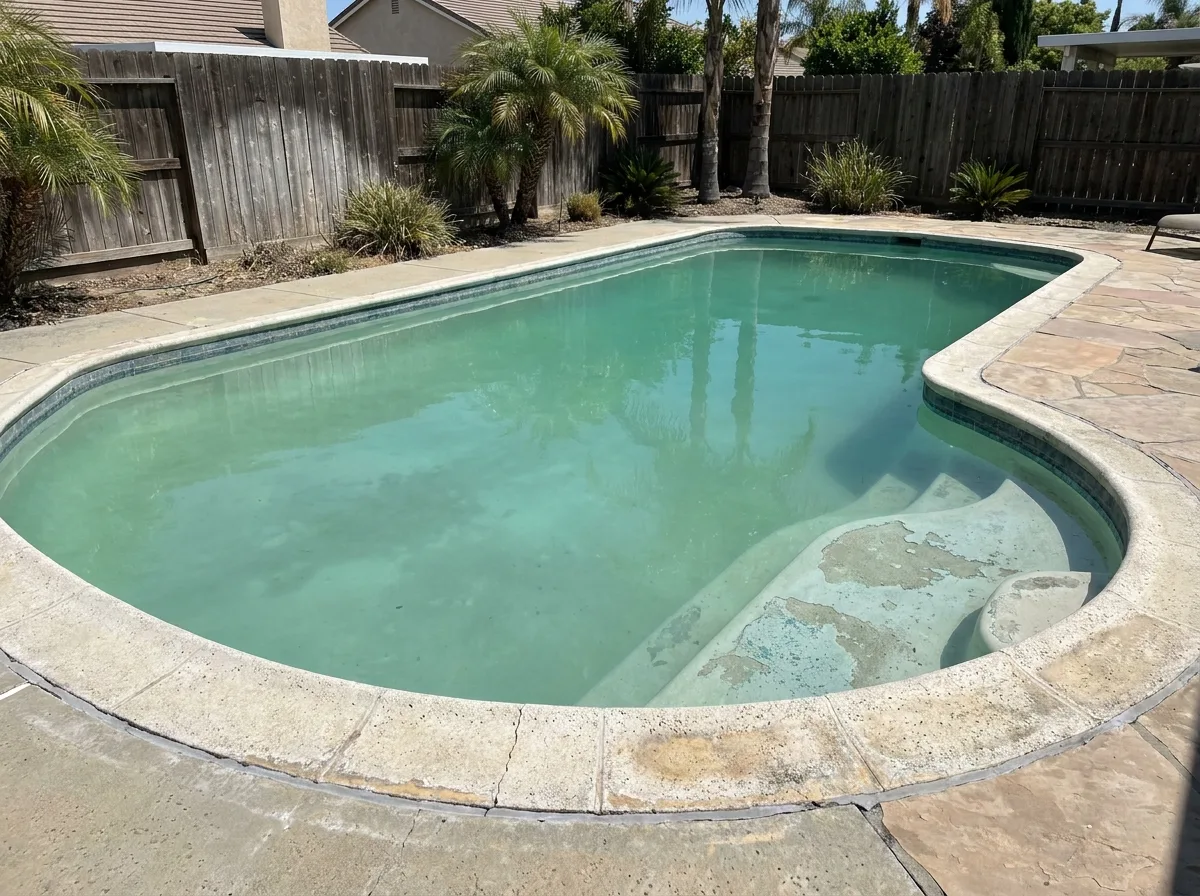 Pool Inspections & Diagnostics, before