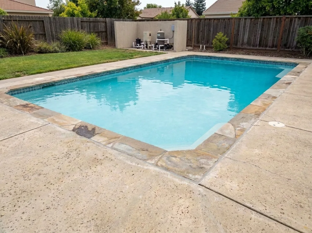 Pool Leak Detection, after