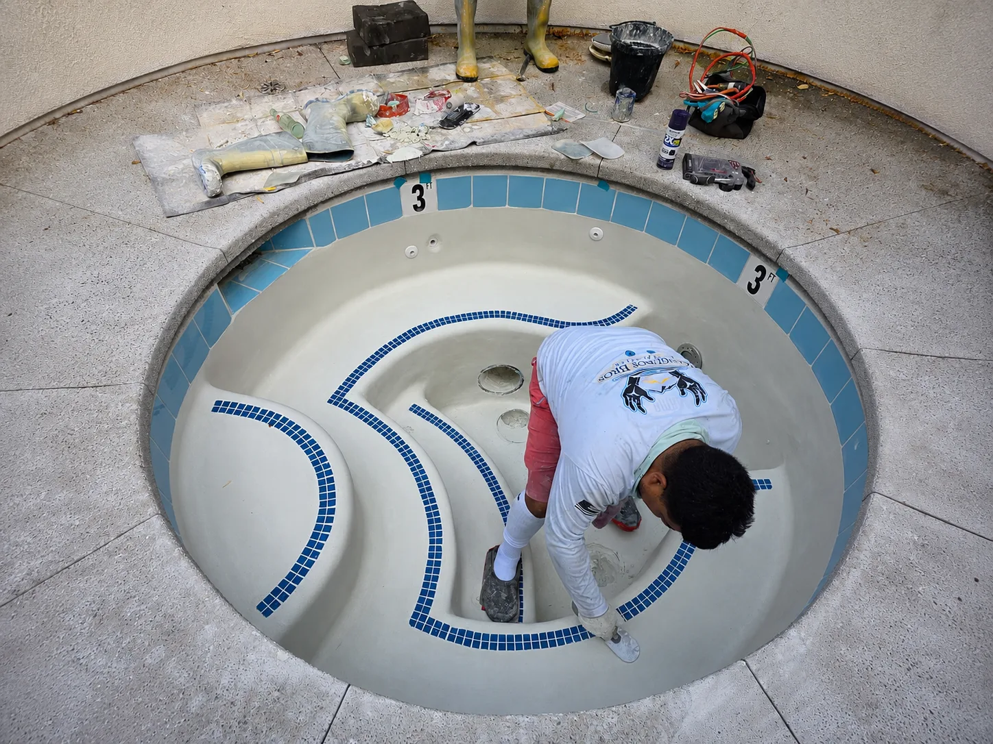 Spa Installation & Renovations, after